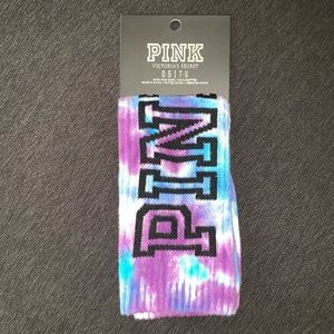 NWT VS Pink Tie Dye Socks